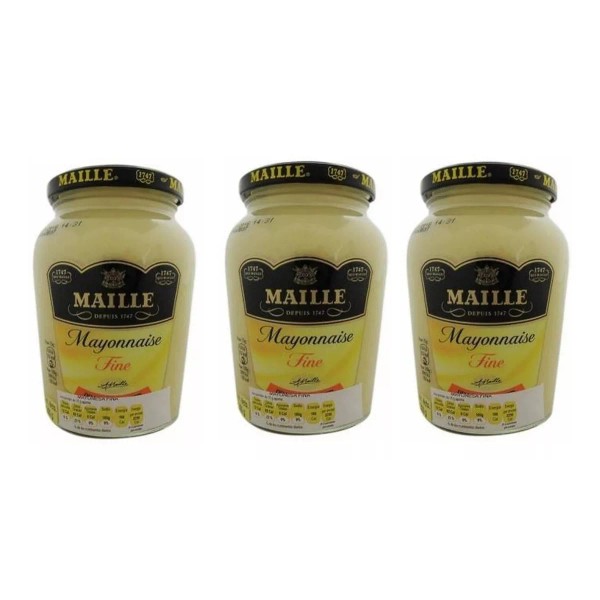 Maille Paquete 3 Maille Mayonesa Fina 320gr