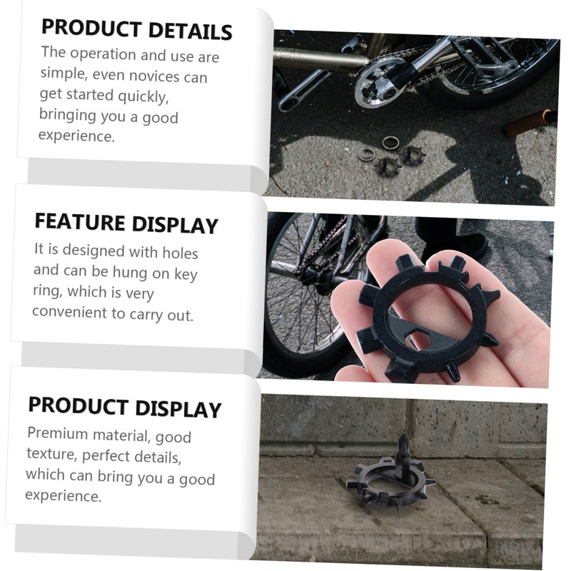 Tofficu 3pcs Octopus Design Multi Functional Bike Tool Portable Screwdriver