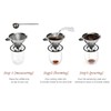 Stainless Steel Coffee Dripper Drip Cone Coffee Filter Reusable Coffee