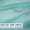 MIULEE 2 Panels Sheer Window Curtains Elegant Window Voile Panels
