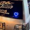 Blueshyhall Car LED Ambient Light, Triangle or Back Window Light,