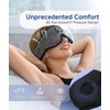 Voerou Sleep Mask with Bluetooth Headphones, Zero Pressure Wireless Sleeping