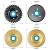 DAXIEFOO Wood Sanding Discs Set of 4 125 mm Wood