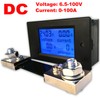 AUTENS Digital Multimeter DC 6.5-100V 0-100A LCD Display Current Power