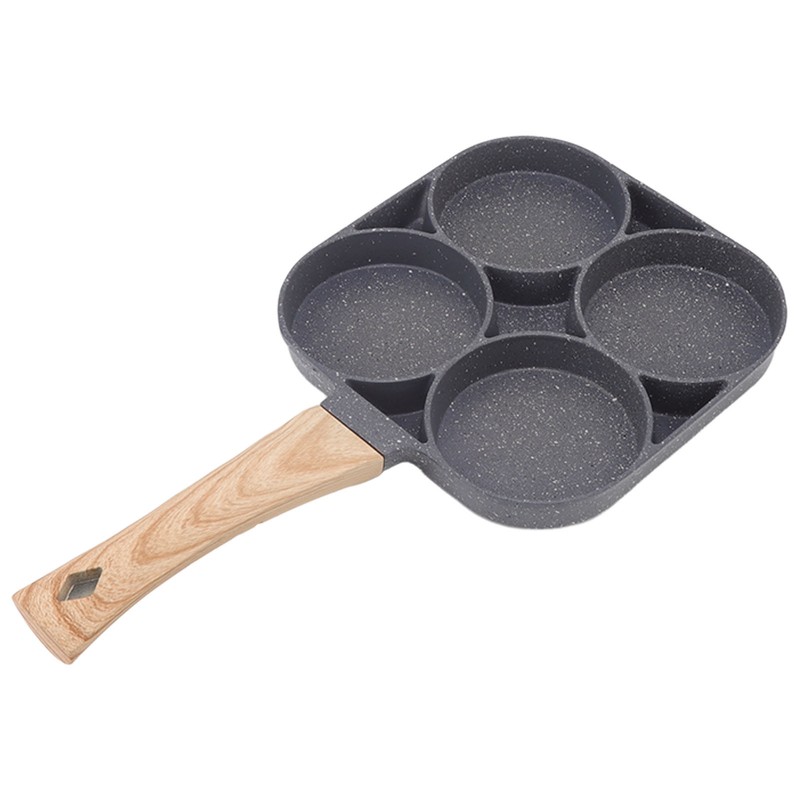 4 Hole Frying Pan Non Stick Heat Resisting Omelet Pan