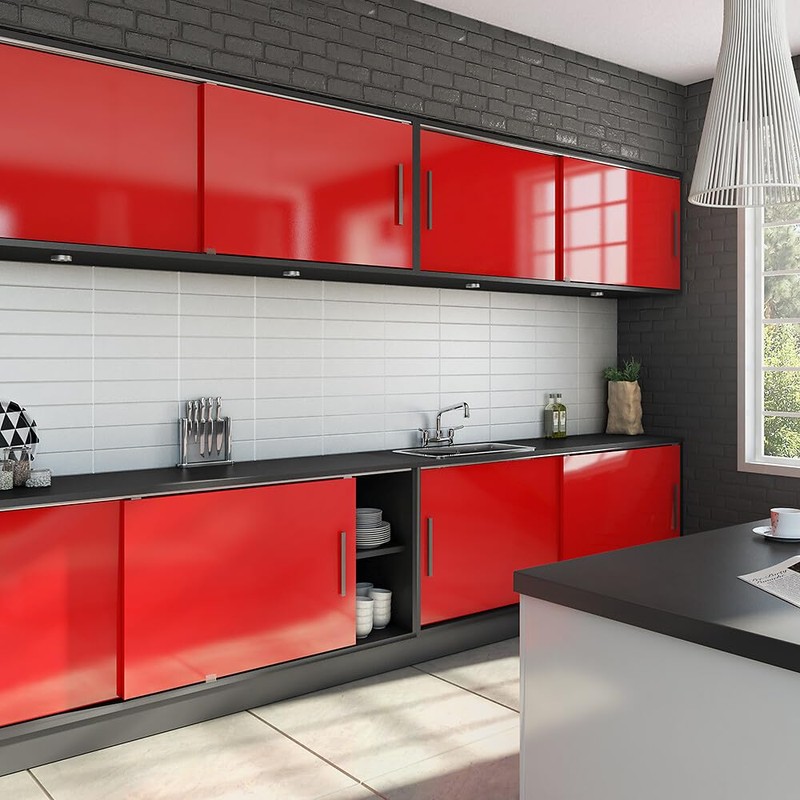 SLID'UP 100 Sliding Door Fitting 100 cm 2 Doors 9