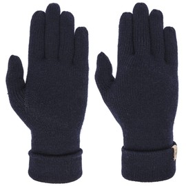 Roeckl Finger Gloves with Cashmere Knitted Gloves (One Size - Blue), blue