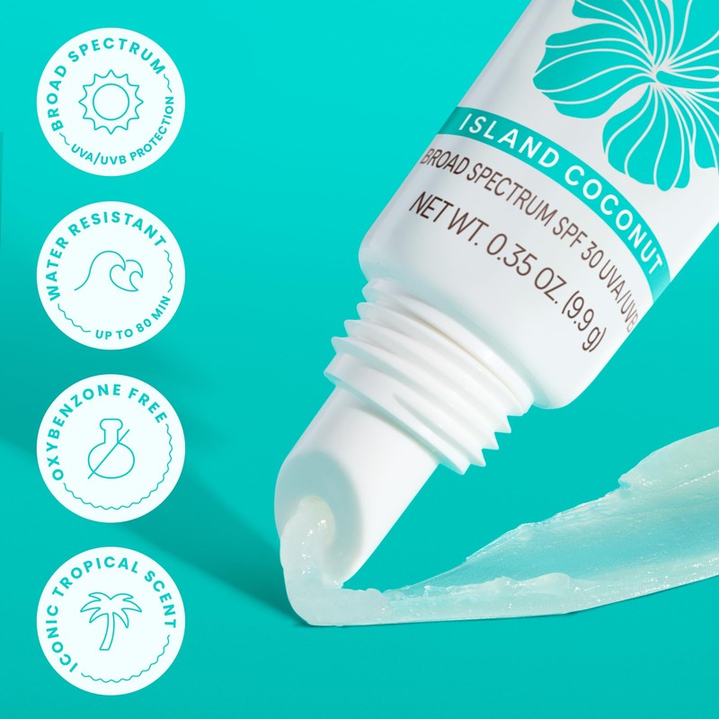 Hawaiian Tropic Lip Sunscreen SPF 30, Island Coconut | SPF