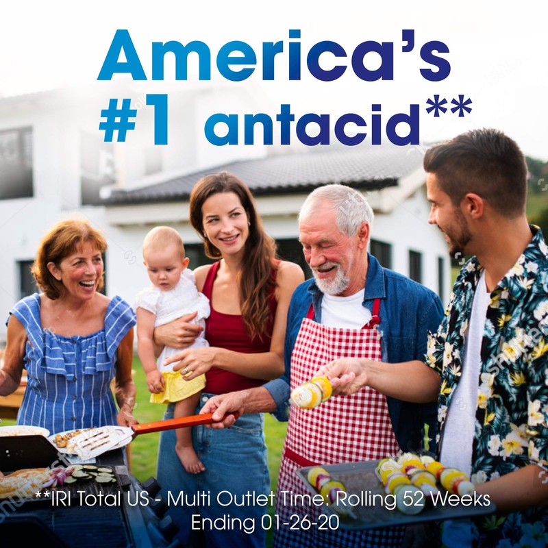 TUMS EX Assorted Berries, 8 Count (Pack of 12)