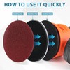 AegisTorq 5 Inch Soft Density Interface Pads, 2pcs Foam Sanding