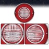PIT66 Tail Lights+ Backup Lights Compatible with Chevy Corvette 1975-1979