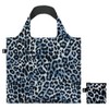 LEOPARD Twilight Recycled Bag, blue, L