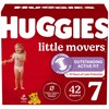 Huggies Size 7 Diapers, Little Movers Baby Diapers, Size 7