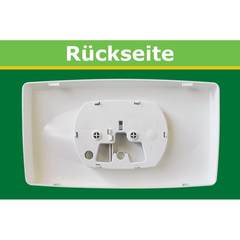 LIV Push Plate for Isosan/Verosan Flush-Mounted Cistern with 2 Quantities