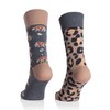 Funny socks with motif for men and women - multicoloured,