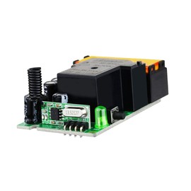 GUUZI Wireless Remote Switch, DC 12-72V/30A Relay, Wireless RF Switch for All Kinds of DC Motors, Light Control etc with 100M Remote Control