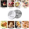 Selecto Bake 12 Piece Plain Round Cookie, Pastry Cutter Set
