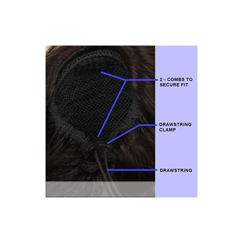 Foxy Silver (DS001 - Synthetic Ponytail in 34