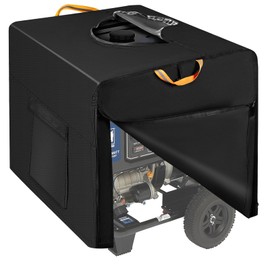 800D Oxford Waterproof Generator Cover Outdoor - 32"L x 24"Wx 24"H, Heavy Duty Universal Generator Protection Cover Portable Dustproof Rainproof, Fit for Most 5000-10000 Watt Generators