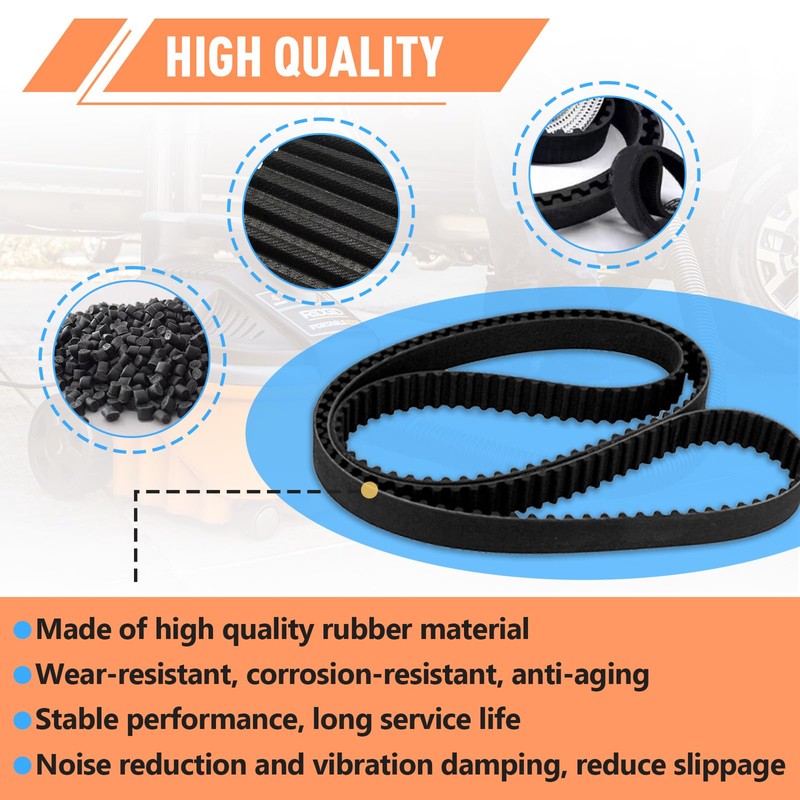 OF60150HA Replacement Belt Compatible with Ridgid Compressor Belts - Fits