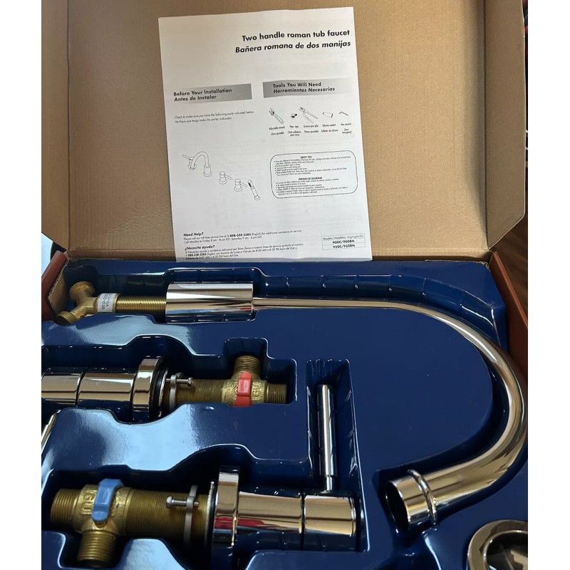 Matco Tools Brand New Matco Norca Two Handle Roman Tub