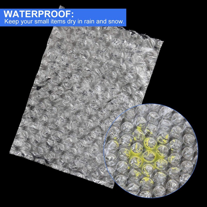 200 PCS Clear Bubble Pouches Bags 4x6 inch, Protective Bubble