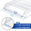 Ventilaider Magnetic Air Vent Extender for Under Furniture, Improved Stronger
