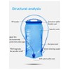 Win.Deeper 1.5L/2L/3L Hydration Bladder, Water Bladder with Hose Hydration Bladder,
