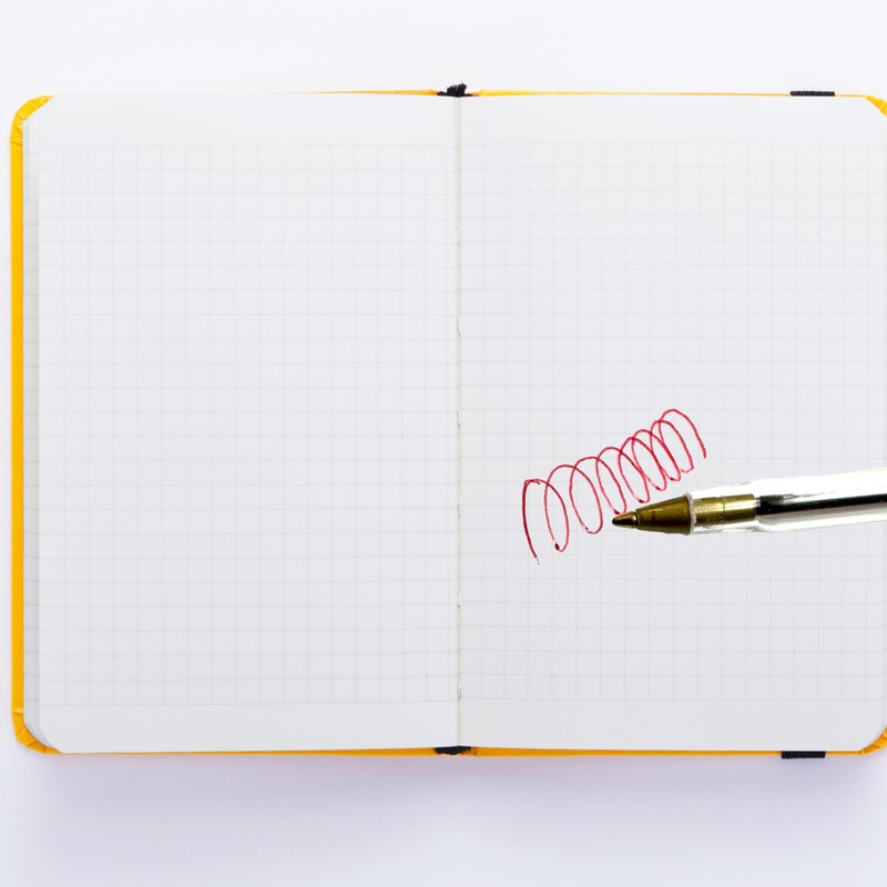 ARTH Pens Red Ink Biro Ballpoint Multipack Box Of 50