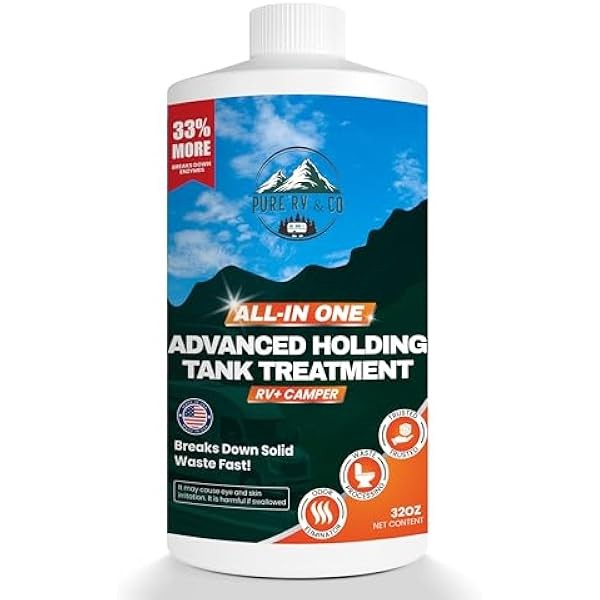 RV Black Tank Treatment - All-In-One Waste Digester & Odor