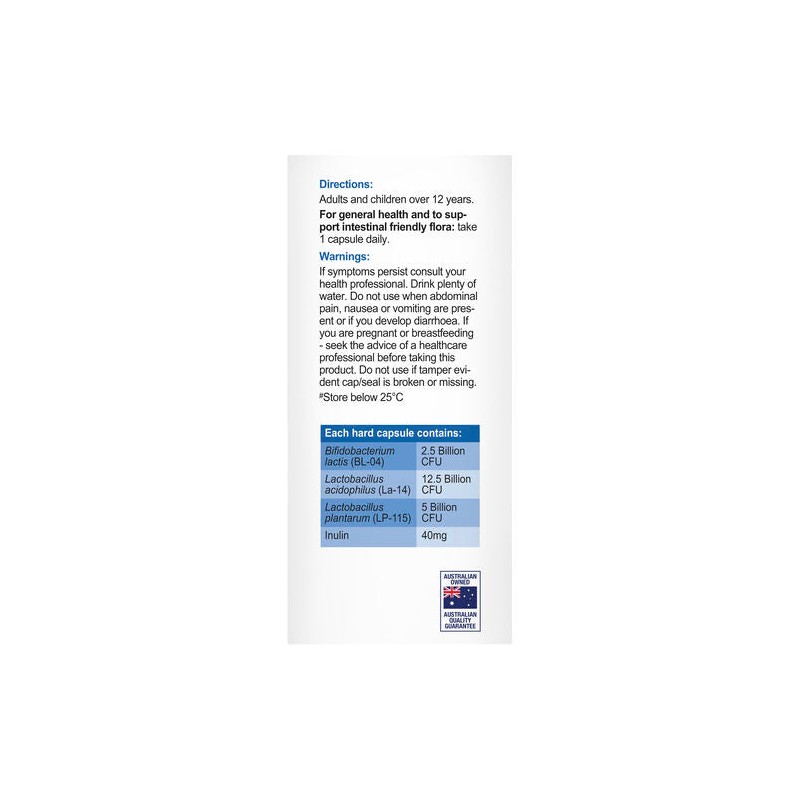 Naturopathica GastroHealth Probiotic Dairy Free 20 Billion CFU 30 Capsules