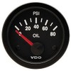 VDO 350104 Vision Style Electrical Oil Pressure Gauge 2 1/16"