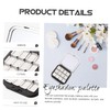 SAFIGLE 2pcs Magnetic Empty Eyeshadow Palette Versatile Makeup Tray for