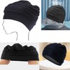 HUIKKJP Women's Swim Cap Large Capacity Swim Cap Tighten Loose