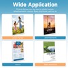 Wbtran 8x10 Inches Acrylic Picture Frame Set of 6, Vertical