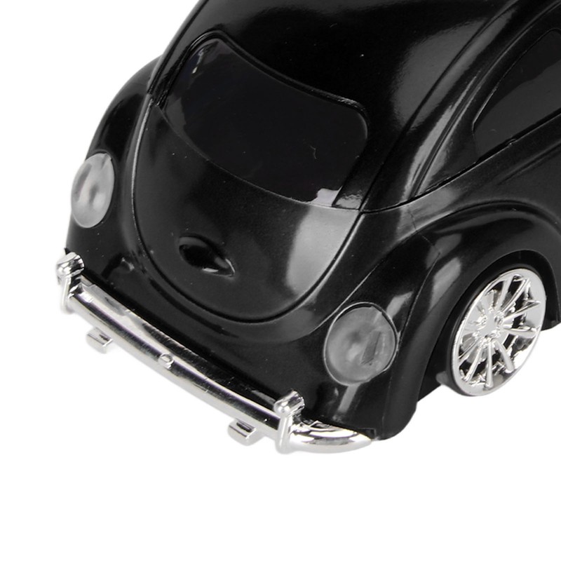 Wireless Mouse Red Sports Car Style 2.4GHz USB Receiver 1600DPI