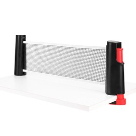 Retractable Table Tennis Net Rack Portable Ping Pong Net Extendable Tennis Table Net Replacement Accessory Adjustable Outdoor Equipment for Indoor Outdoor Sports Dining Table Office Desk Home Kitchen
