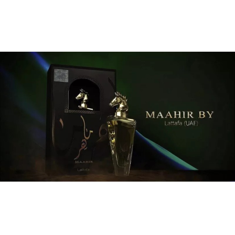 Lattafa Maahir Eau De Parfum By Lattafa Spray For Men