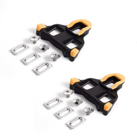 Chooee Road Bicycle Cleats for Shimano SPD-SL Cleats,Cycling Cleat for SPD (SM-SH10/SH11/SH12) Bike Cleats Shoes,Yellow