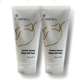 Raviora Lemon Honey Brightening Wash-Off Pack 150ml (2 packs) / 라비오라 레몬허니 브라이트닝 워시오프 팩 150ml 2개