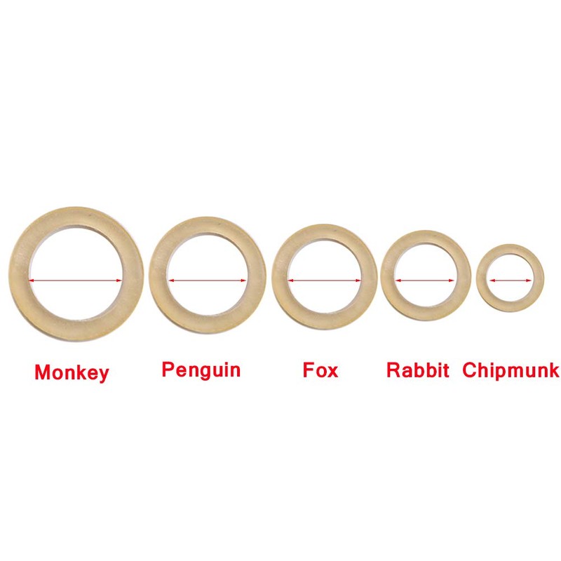 Angzhili 1 Pack(100pcs) Dental Orthodontic Elastic Rubber Bands Disposable Orthodontic