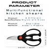 Heavy Duty Multifunctional Kitchen Scissors Set – Sharp Stainless Steel