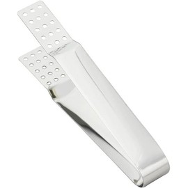 Stainless Steel Tea Bag Tongs Tea Bag Squeezer Clips Kitchen Bar Tools Exquisite Workmanship and Attraction, Silver