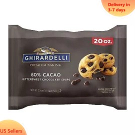 GHIRARDELLI Premium Baking 60% Cacao Bittersweet Chocolate Chips - 20oz - Default