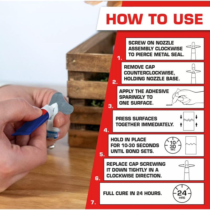 Loctite Super Glue Liquid, Clear, 0.07 fl oz Tube, 1