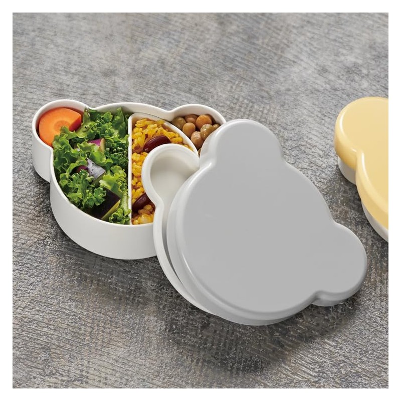 tak Tuck Kids Dish Lunch Box Bear Orange