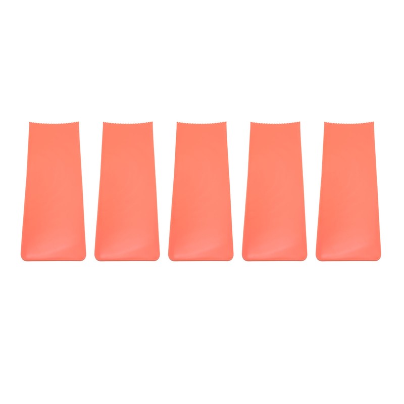 5Pcs Balayage Board 12in Long Round Teeth Safe Durable ABS