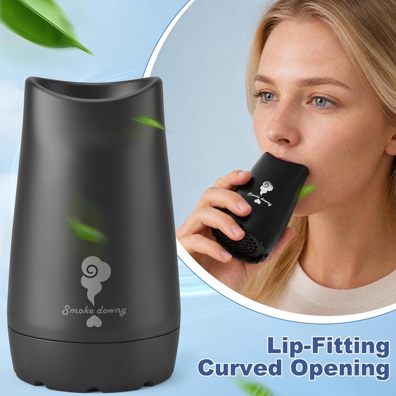 Personal Air Purifier, Reusable Up to 500 Uses with Replaceable