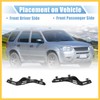 REPAIROCK 1 Pair Left and Right Side Front Bumper Mounting