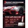 Torchbeam D3S HID Bulbs, 6000K Cool White, 35W 66340 42403